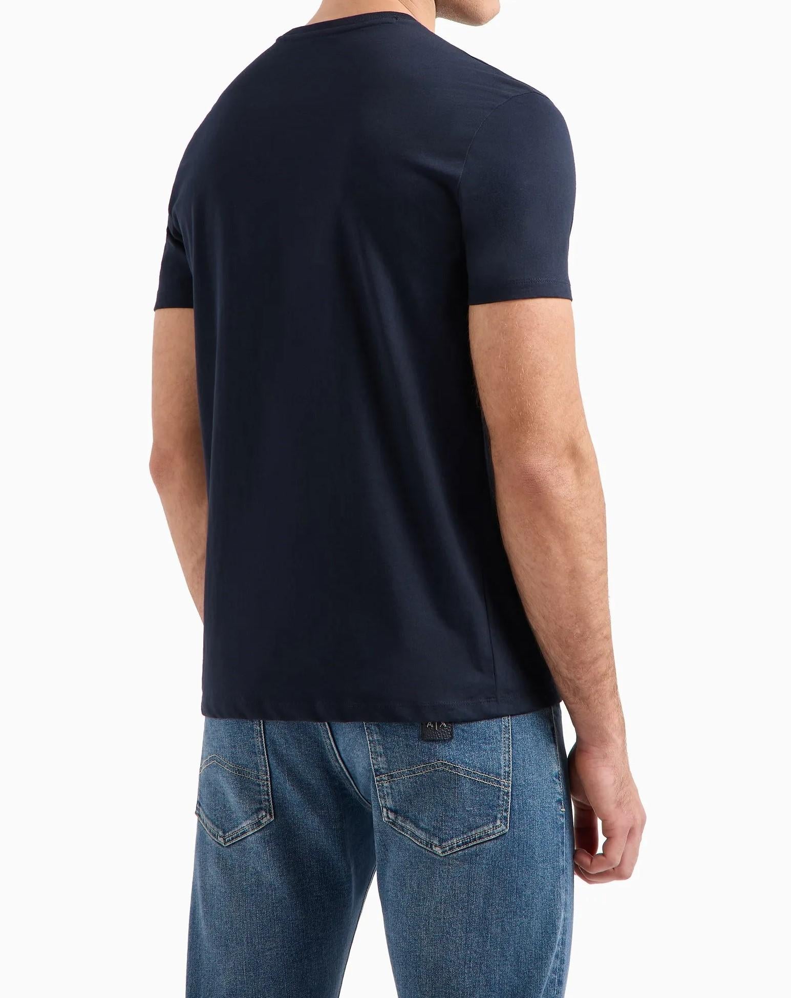 T-Shirt in Cotone con Logo 8NZT72 Z8H4Z1510 Armani Exchange 