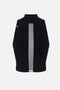 Top in viscosa con dettaglio in tulle<BR/> TK28S 51E2110 Elisabetta Franchi 
