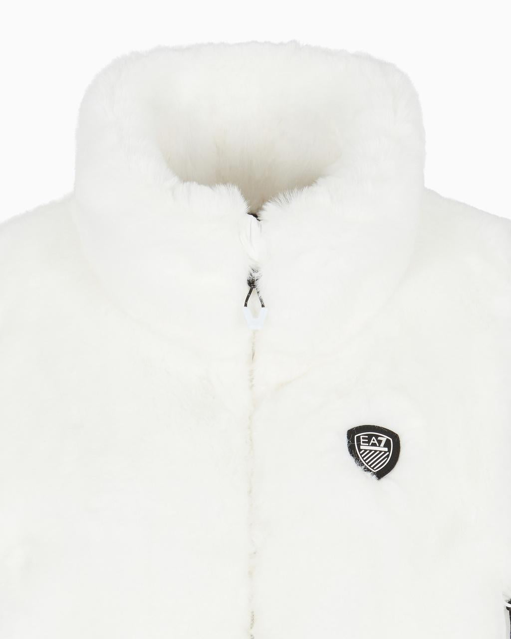 Gilet da sci in tessuto effetto pelliccia 7W000790 AF14797U0002 EA7 Emporio Armani 