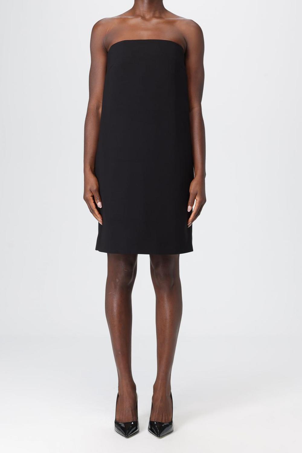 Mini Abito Senza Spalline con Fiocco 0445 55240555 Moschino Couture 