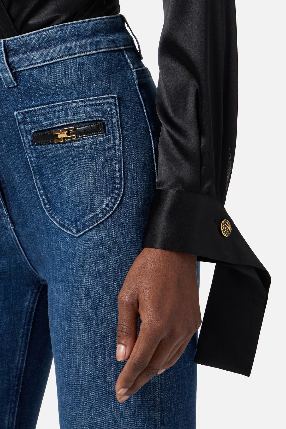 Body in raso<BR/> CB007 57E2110 Elisabetta Franchi 