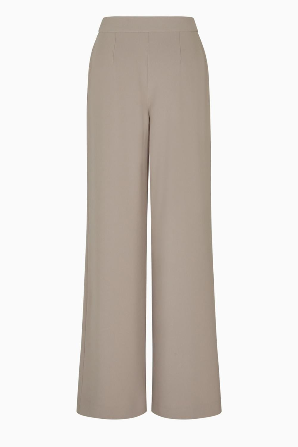 Pantaloni a Vita Alta Palazzo con Bottone Gioiello XW001264 AF16148U6242 Armani Exchange 