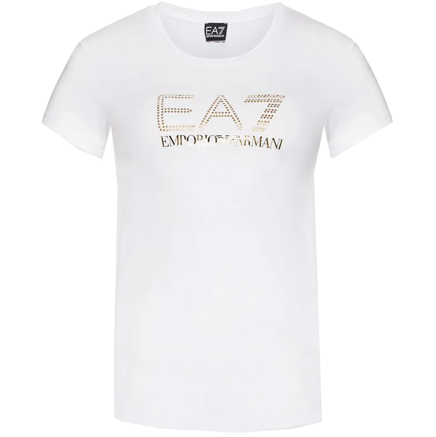 T-shirt a maniche corte Evolution EA7 in cotone e modal stretch<BR/> 8NTT67 TJDQZ1100 EA7 Emporio Armani 