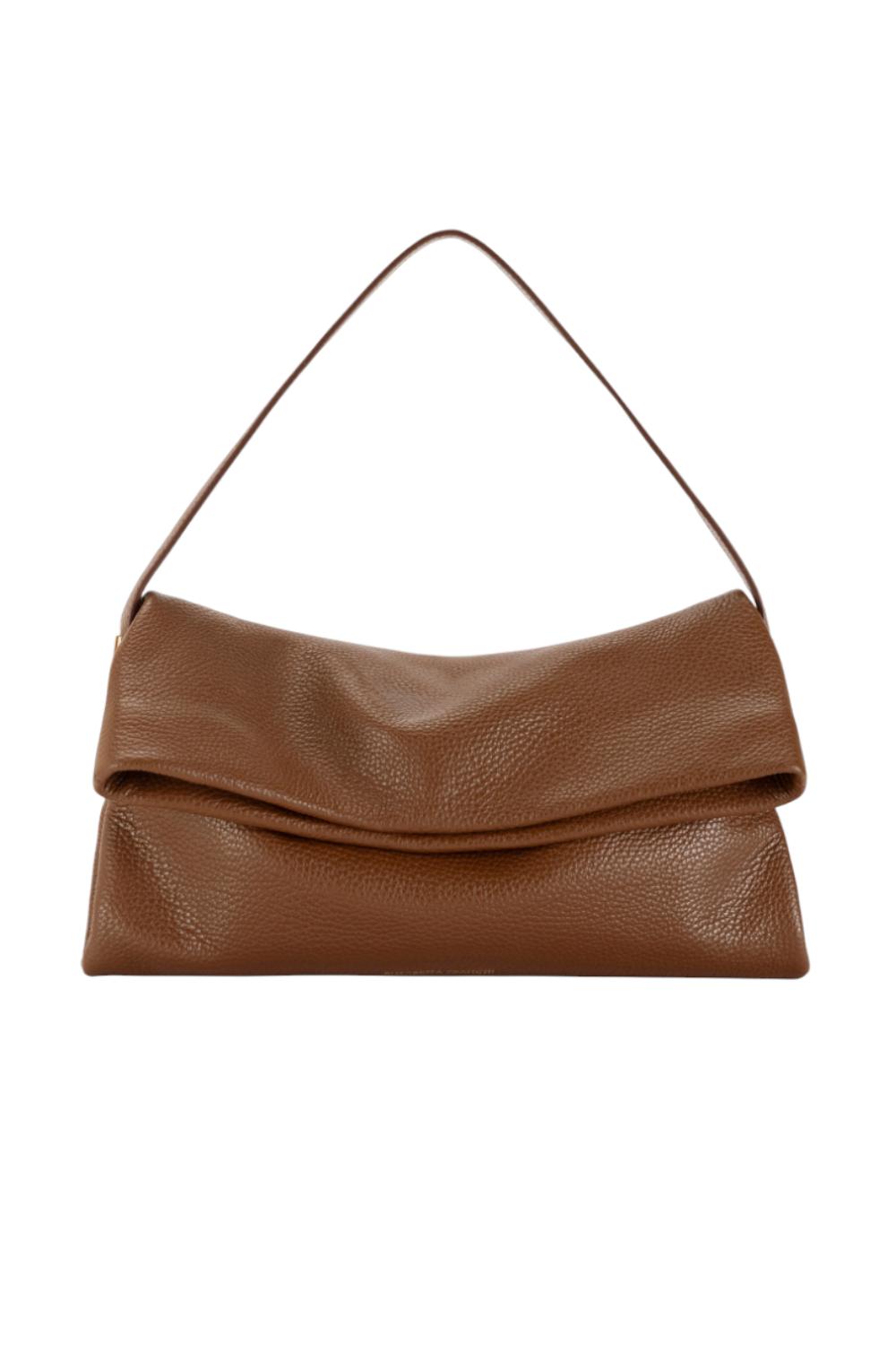 Borsa a spalla in pelle<BR/> BS48N 56E2EA3 Elisabetta Franchi 