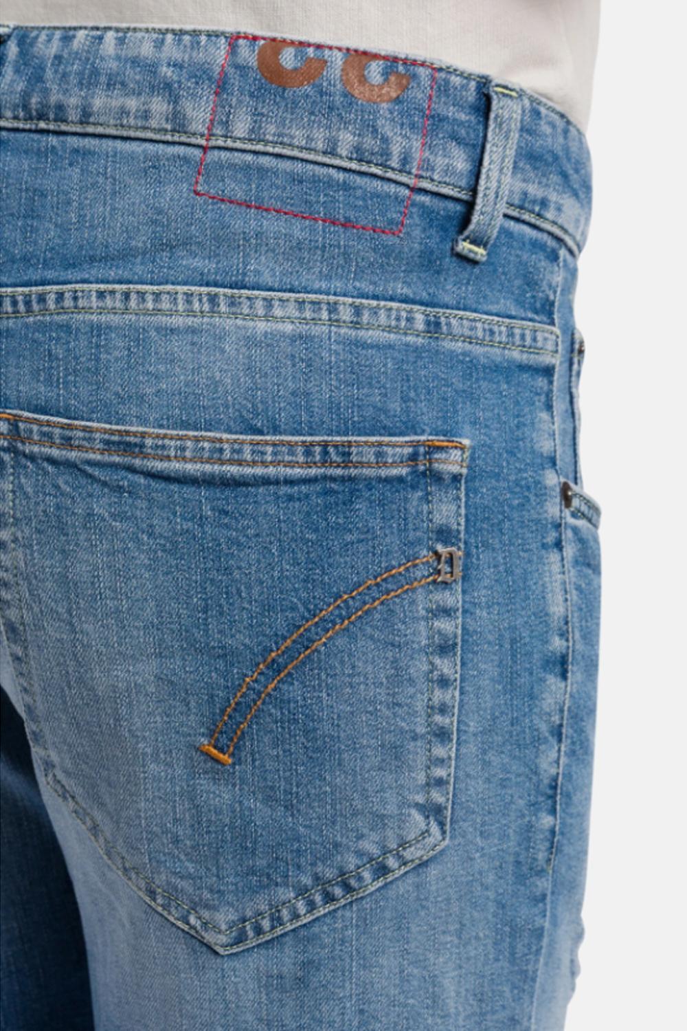 Bermuda Derick regular in denim stretch UP454 DSH365U-MA4800 Dondup 