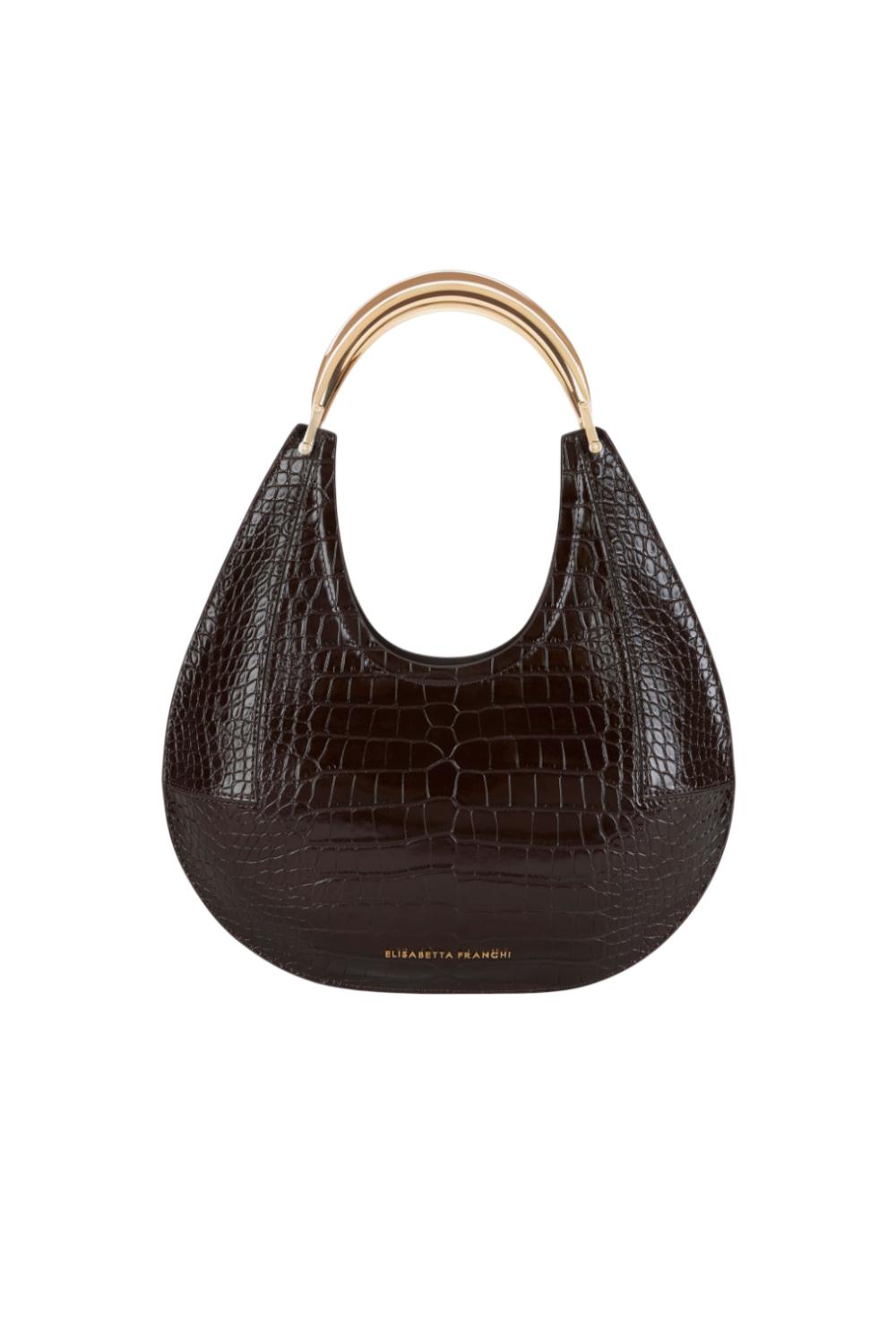 Hobo media con manico gioiello<BR/> BS28A 56E2EA3 Elisabetta Franchi 