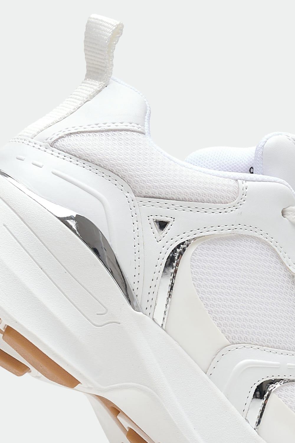 KNOCK OUT<BR/> KNOCK OUT WHITE/SILVER Windsor Smith 