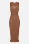 Abito in maglia con logo stampato AM07Q 61E2600 Elisabetta Franchi 