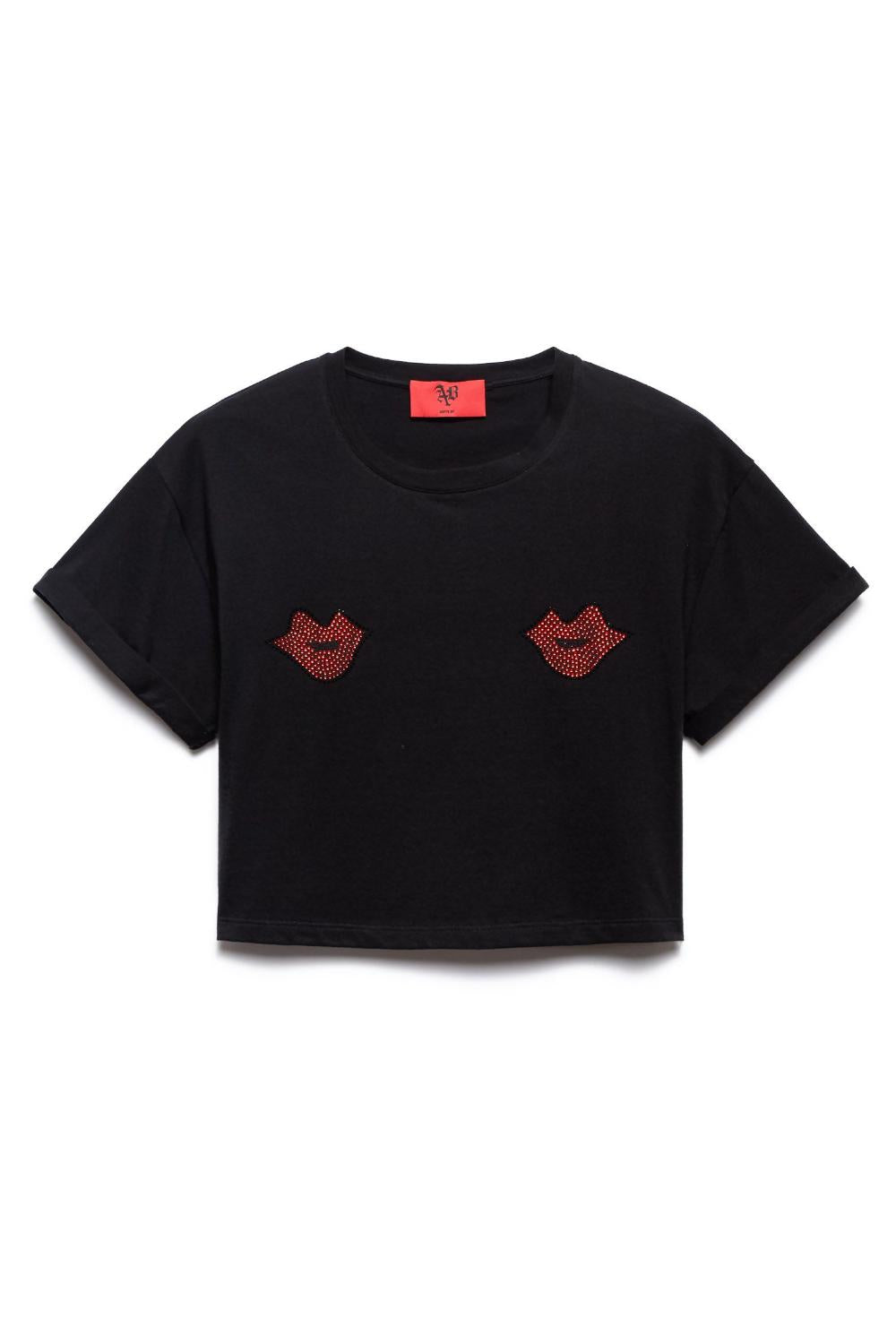 CROP ANIYE KISS<BR/> 185884 00336 Aniye By 