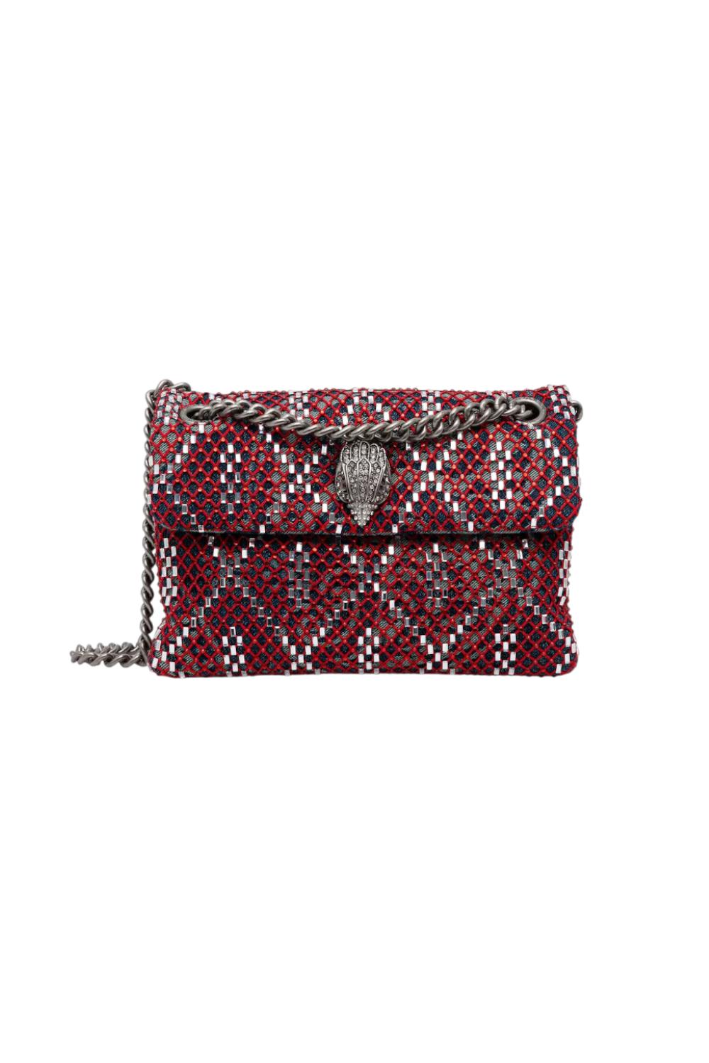 Borsa Mini Kensington<BR/> 2732589069 /BLUE/ROSSO Kurt Geiger London 