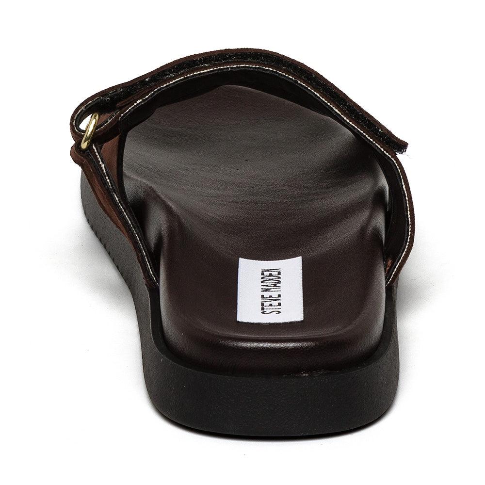 MISSILE-E - cabatta con fascia in suede MISSILE-E DARK BROWN SUEDE Steve Madden 