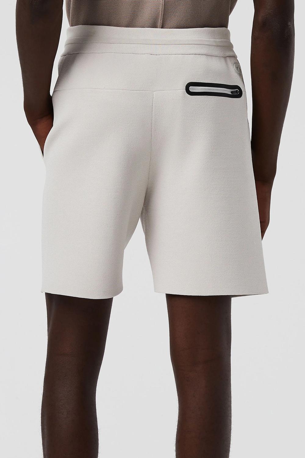 Bermuda 3D Knit Tessuto Senza Cuciture con Elastico in Vita ATA22068 OFF WHITE Alpha Tauri 