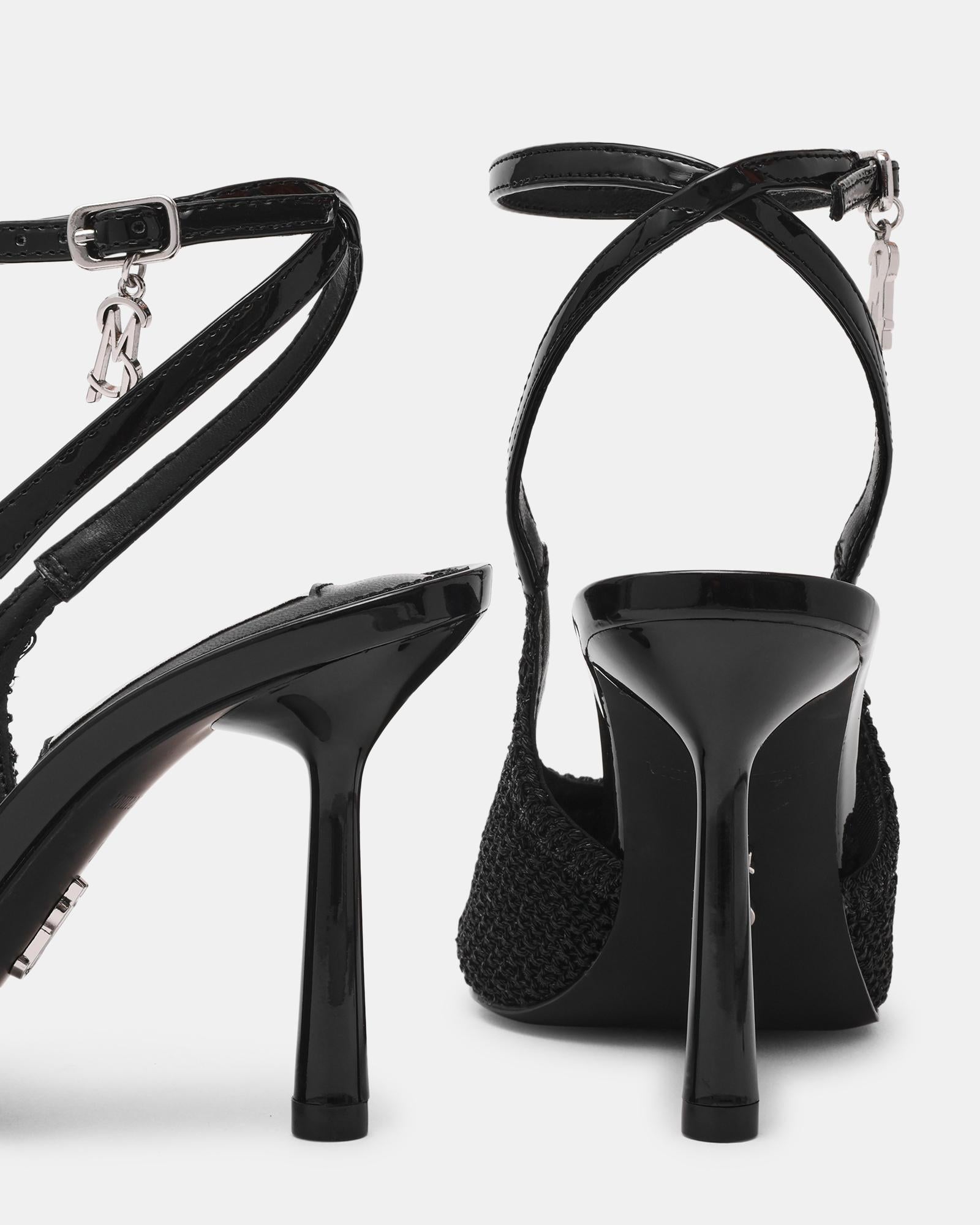 Décolleté con allacciatura alla caviglia ASCENSION BLACK Steve Madden 
