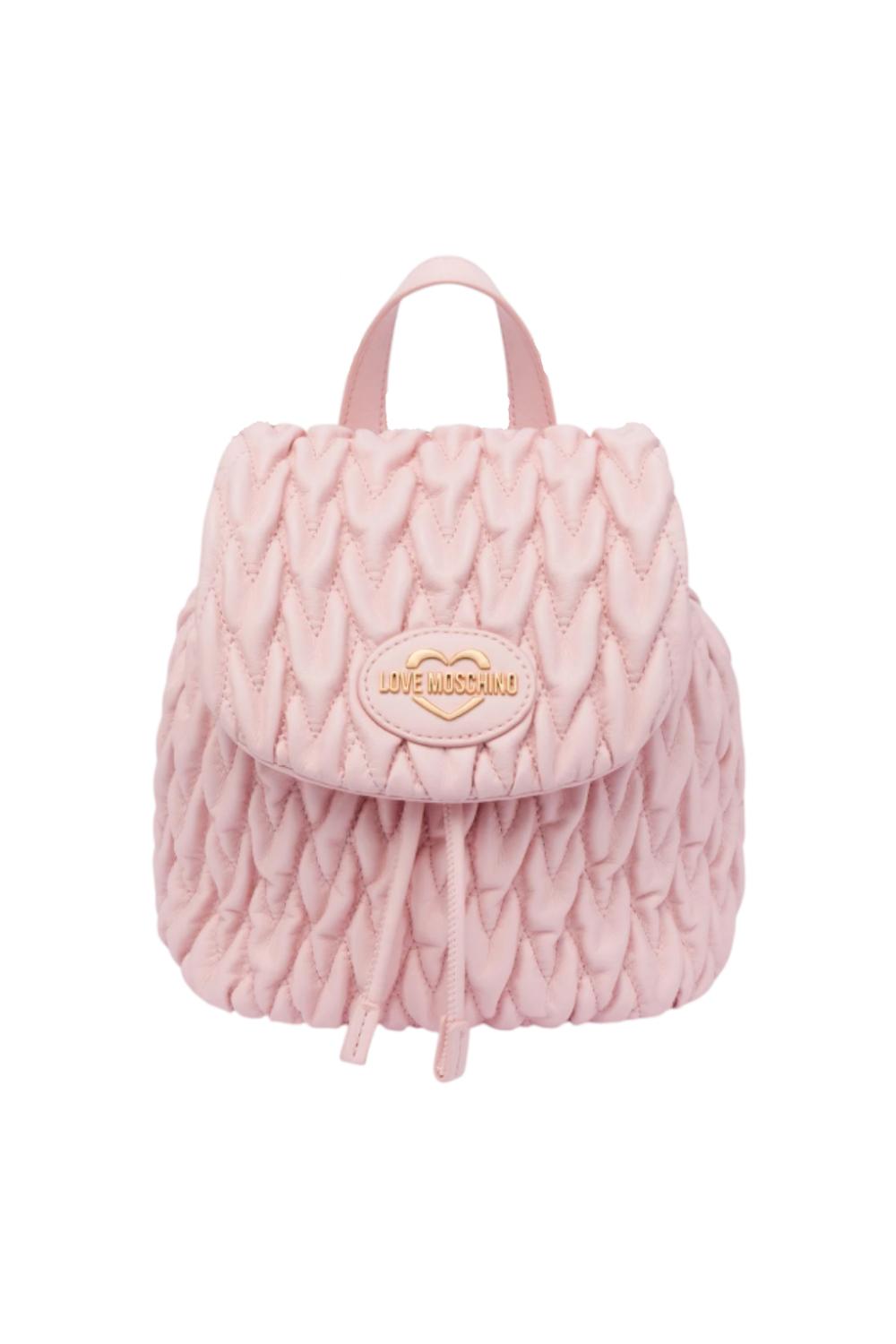 Zaino in tessuto morbido trapuntato<BR/> JC4015PP1N LH0601 Love Moschino 