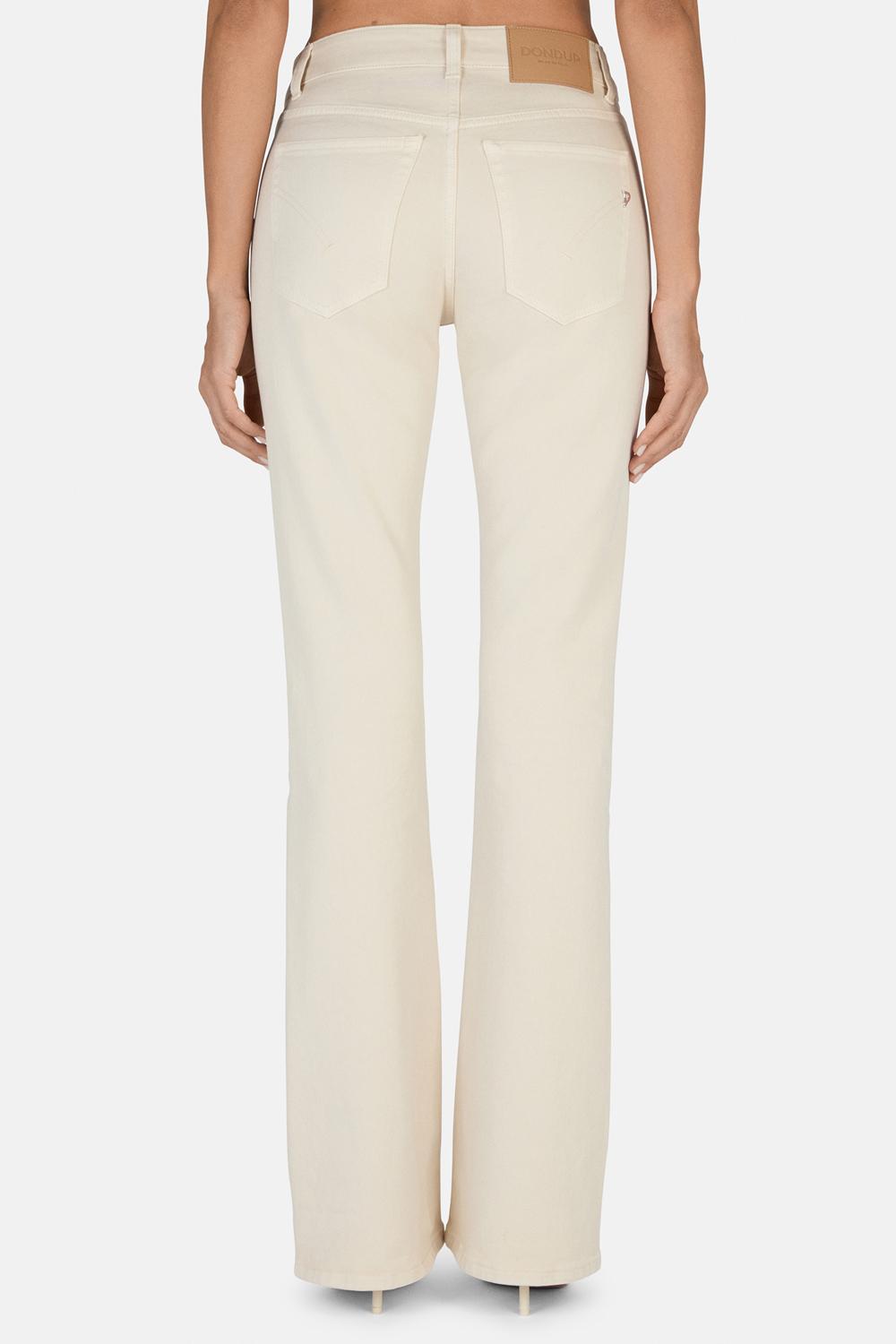 Pantaloni Newlola Bootcut a Vita Regolare DP755 BSE037D-KPT005 Dondup 