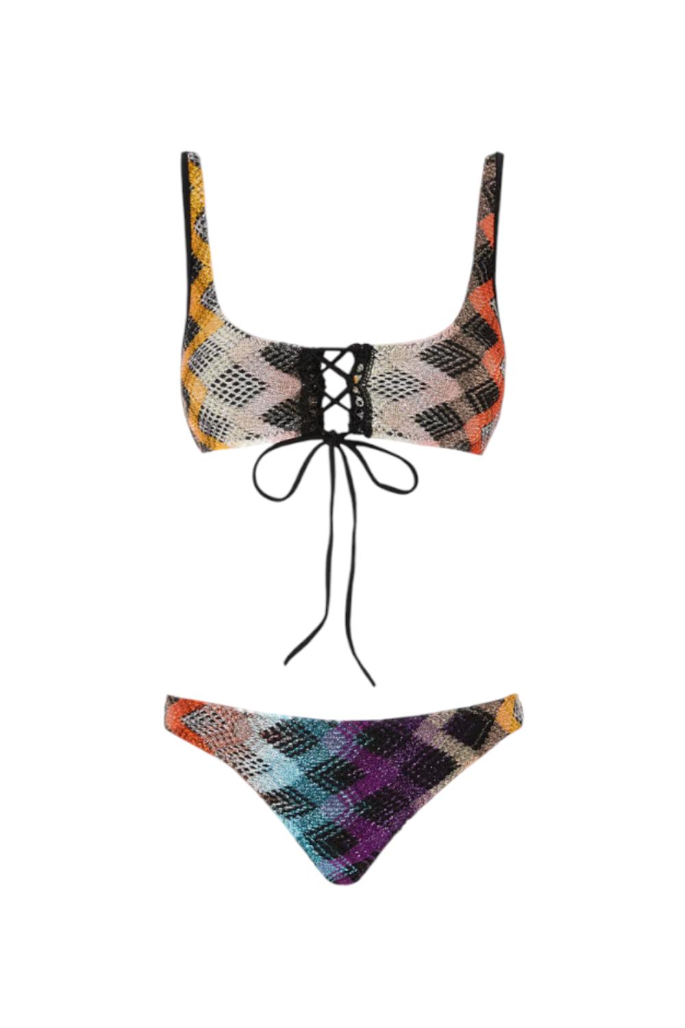 Bikini brasserie con lacci frontali<BR/> MS25SP0L BR012SSM9QM Missoni 