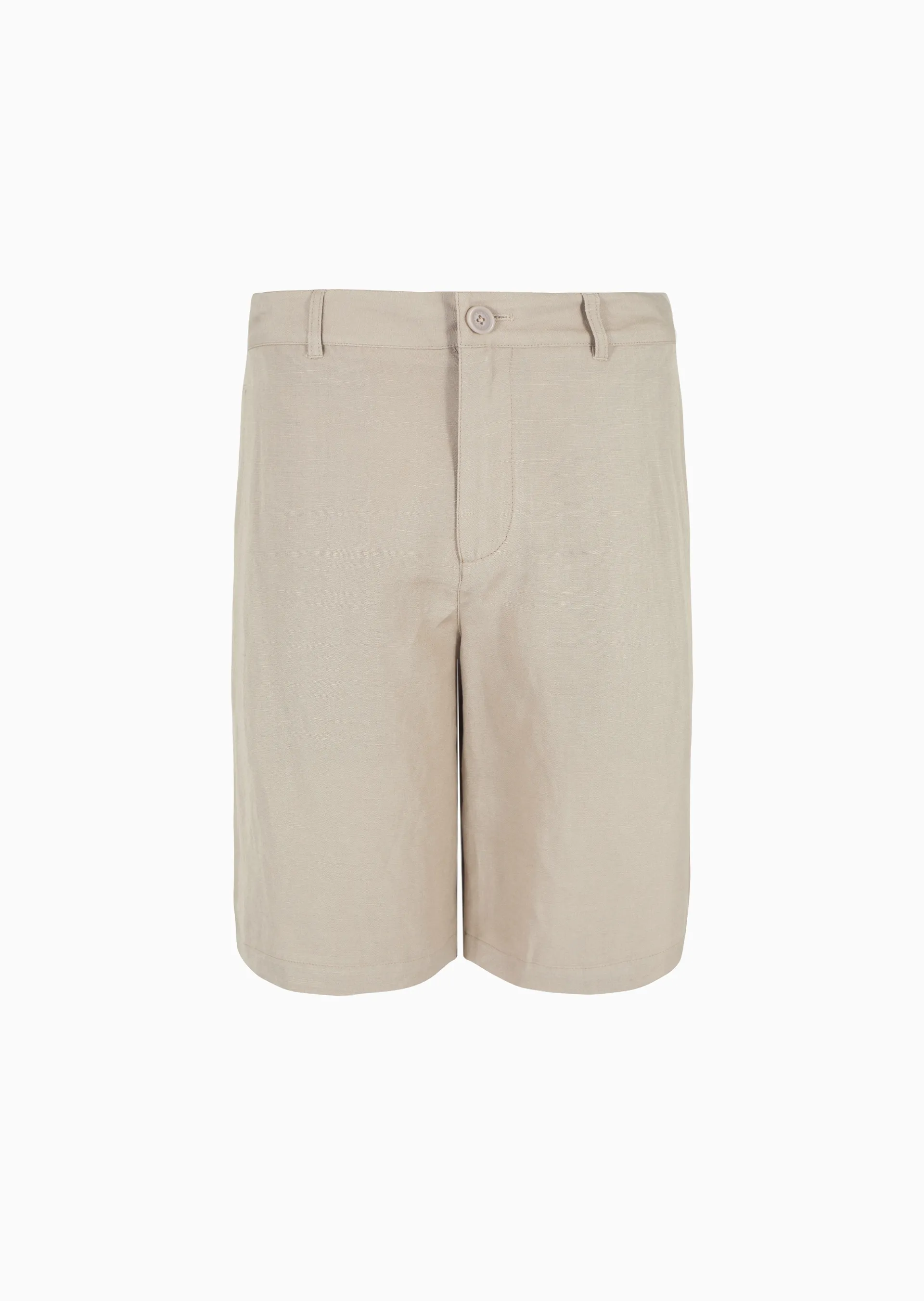 bermuda in lino e cotone con tasche a filo 8NZS67 ZNFNZ1724 Armani Exchange 
