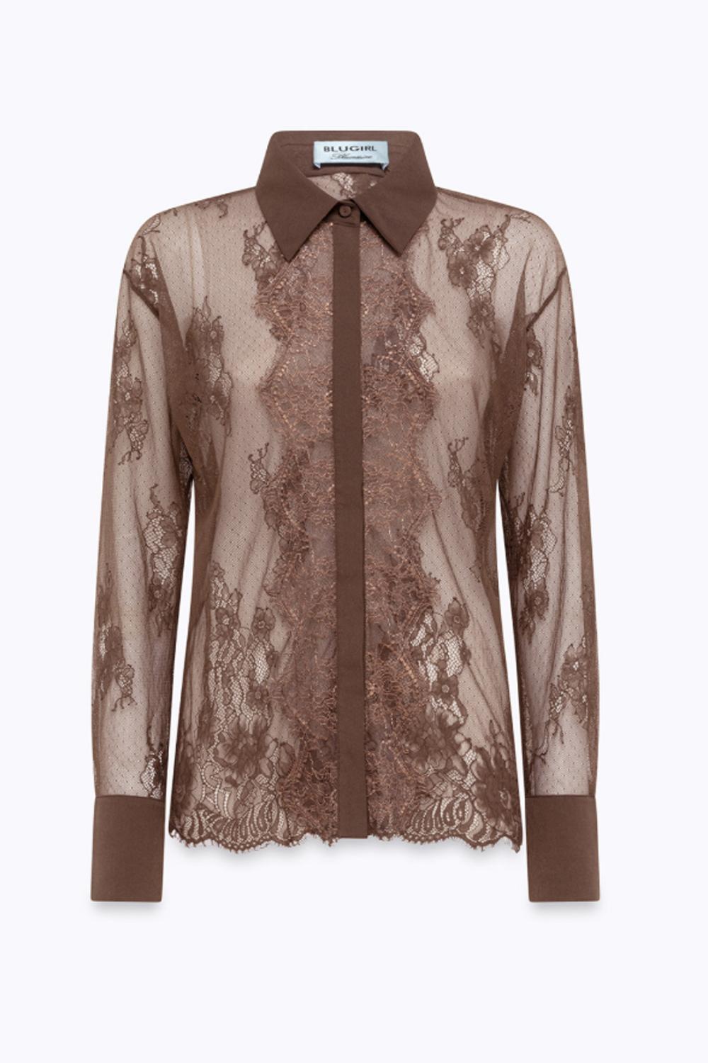 CAMICIA IN PIZZO RA6155 J390190913 Blugirl 