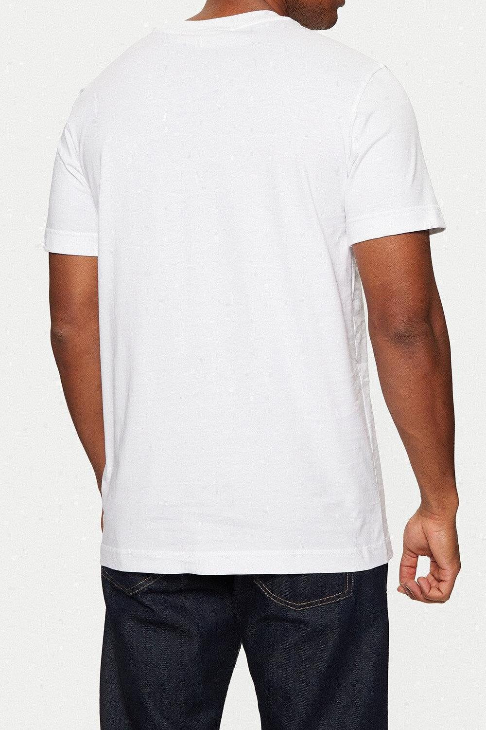 T-Shirt girocollo in cotone <BR/> J30J327100 YAF Calvin Klein 