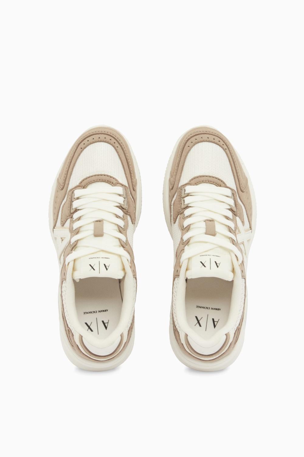 Sneakers in Microsuede e Mesh Traspirante XW002153 AF22757MZ285 Armani Exchange 