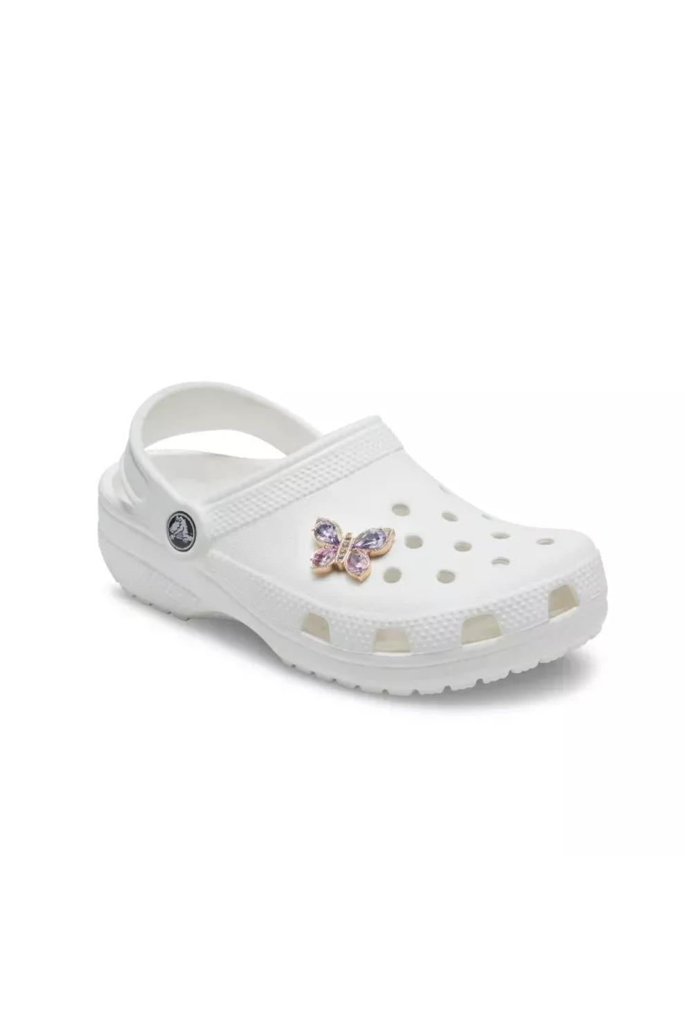 3935 GOLD BUTTERFLY W/GEM Crocs 