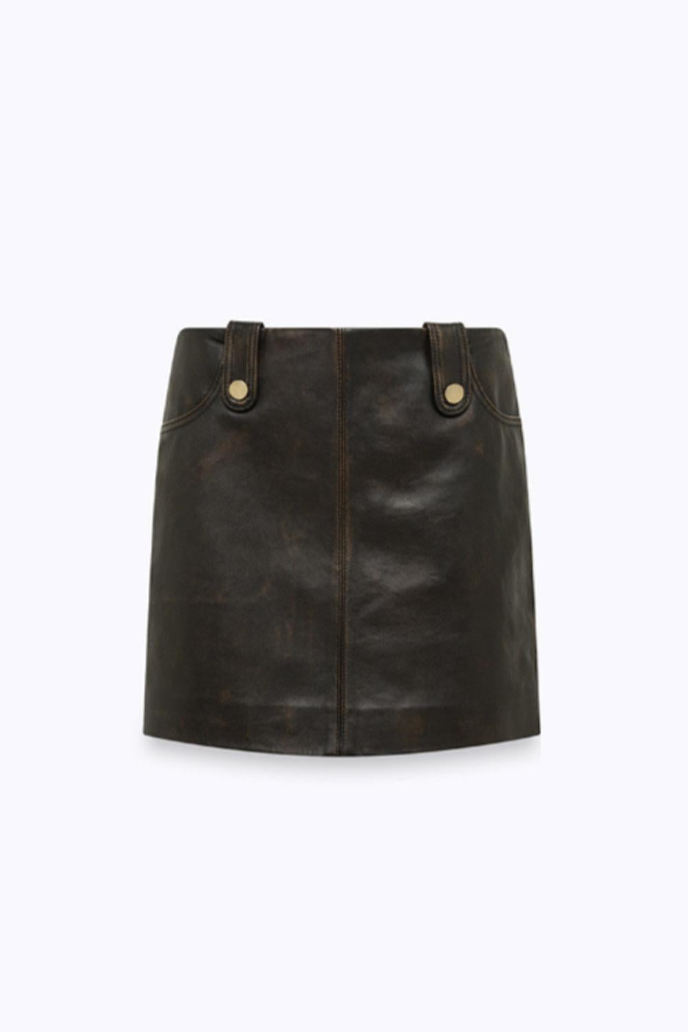 Gonna midi in pelle RF5288 P040890840 Blugirl 