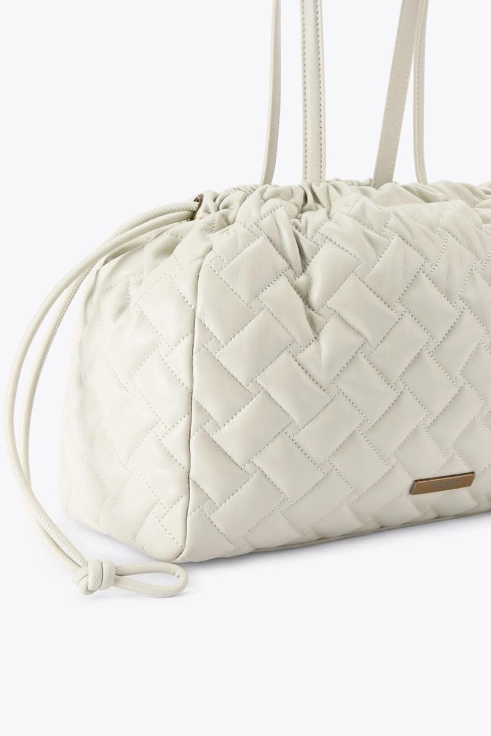 Kensington String tote bag<BR/> 4370841109 BONE Kurt Geiger London 