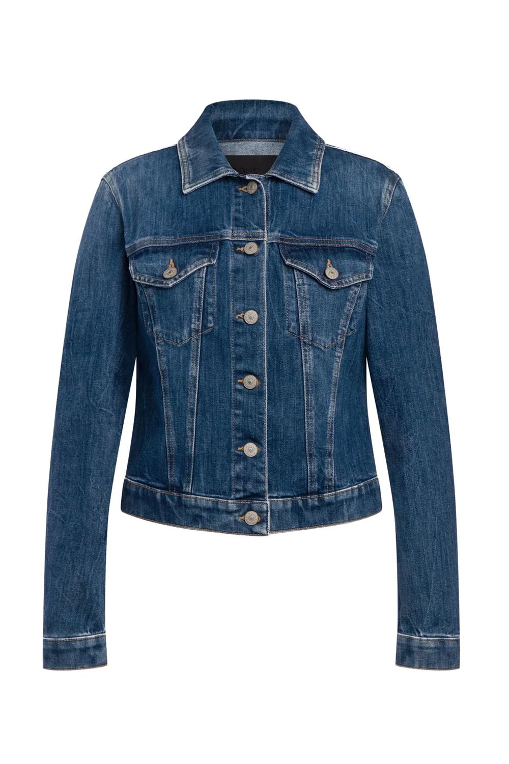 Giubbino slim in denim stretch DJ777 DS0107D-MC2800 Dondup 