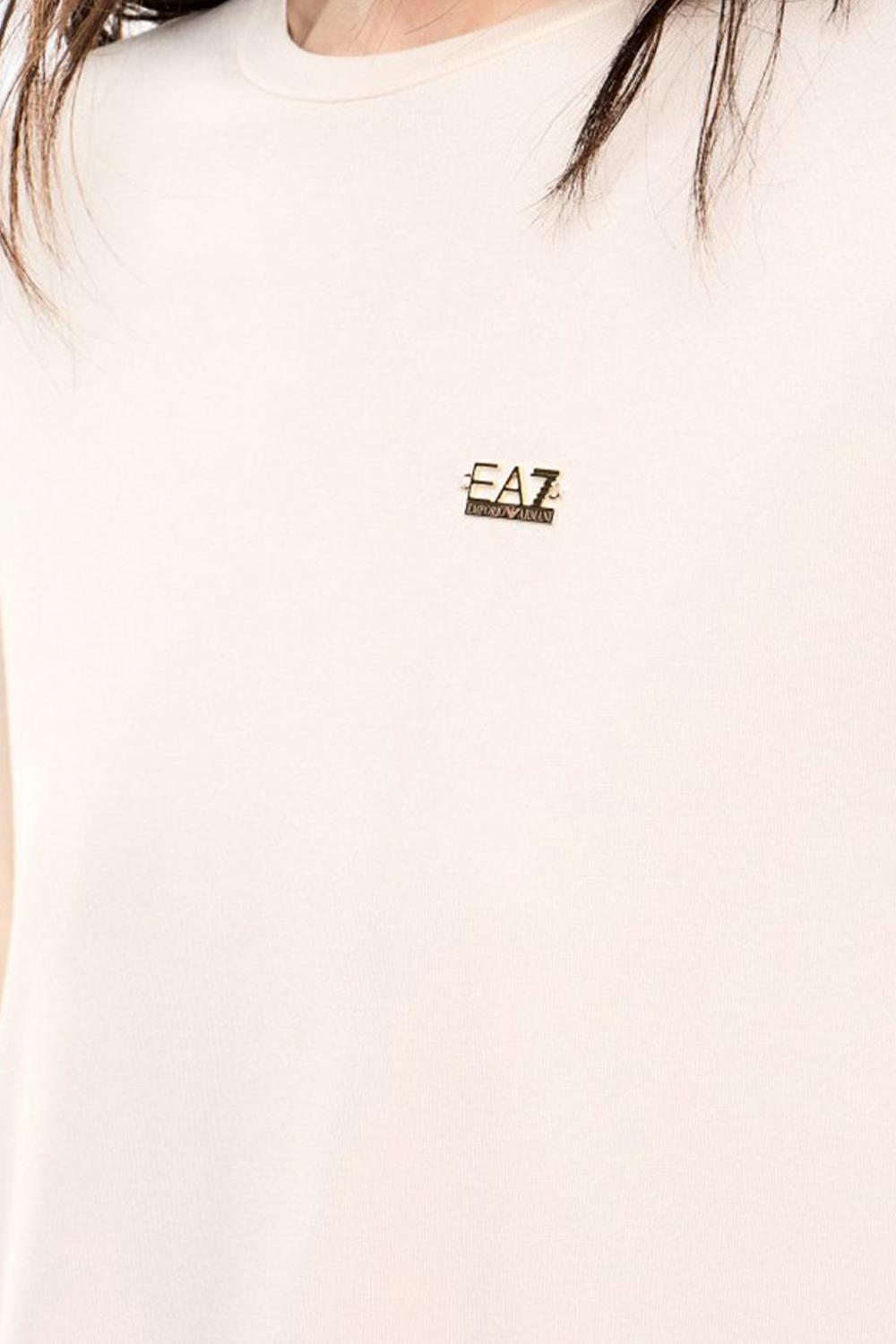 T-shirt Core Lady Relax in misto viscosa 7W000189 AF13919U1088 EA7 Emporio Armani 