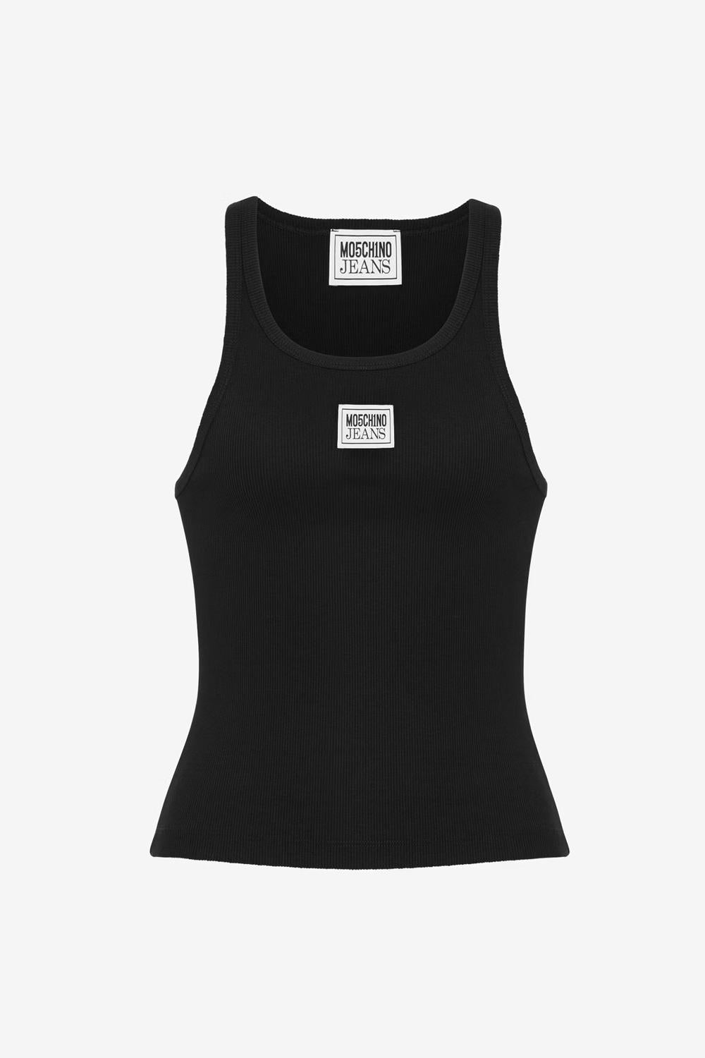 Tank top a costine<BR/> 0807 82361555 Moschino Jeans 
