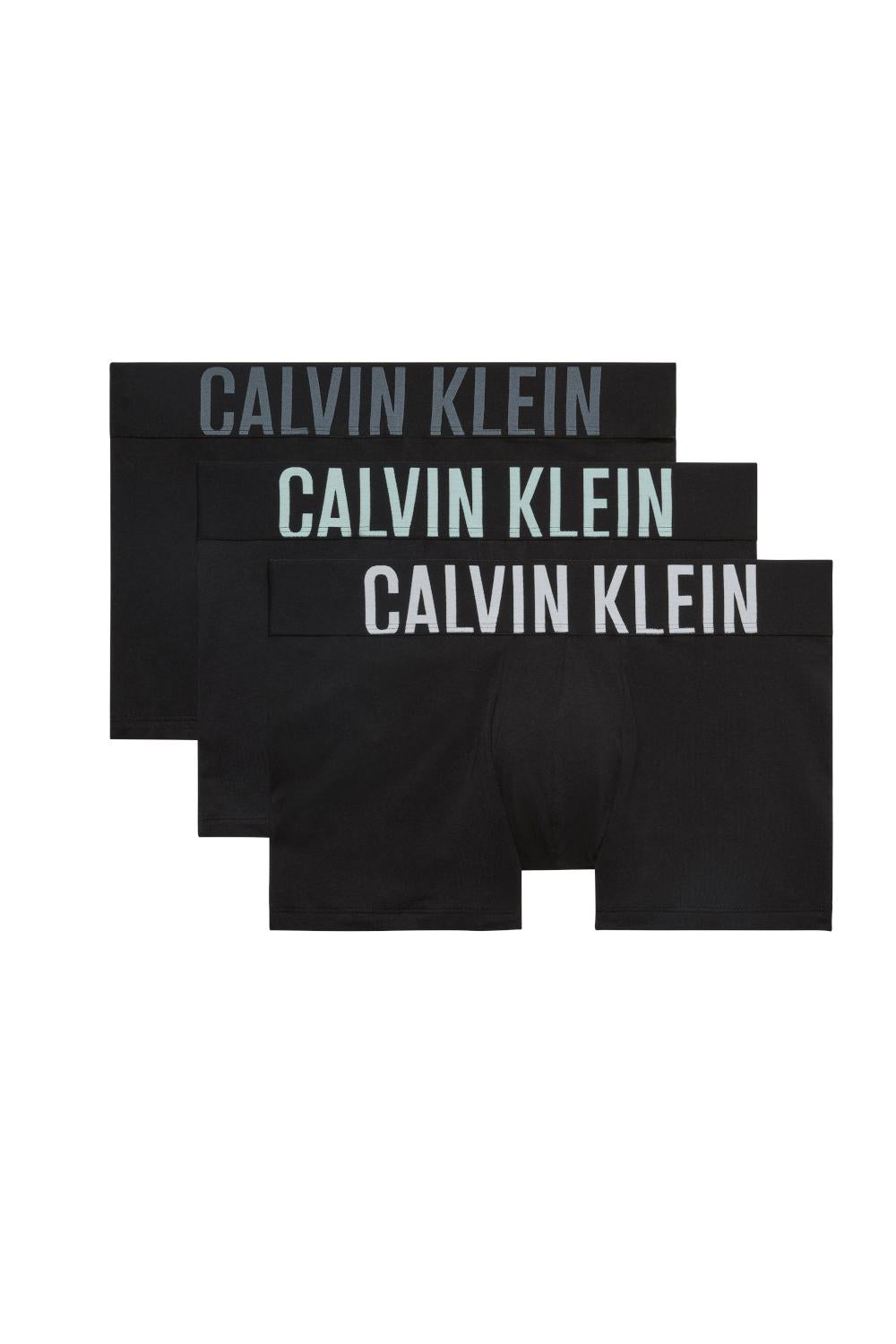 Boxer a vita bassa in confezione da 3 - Icon Cotton Stretch 000NB3608A ZDO Calvin Klein 