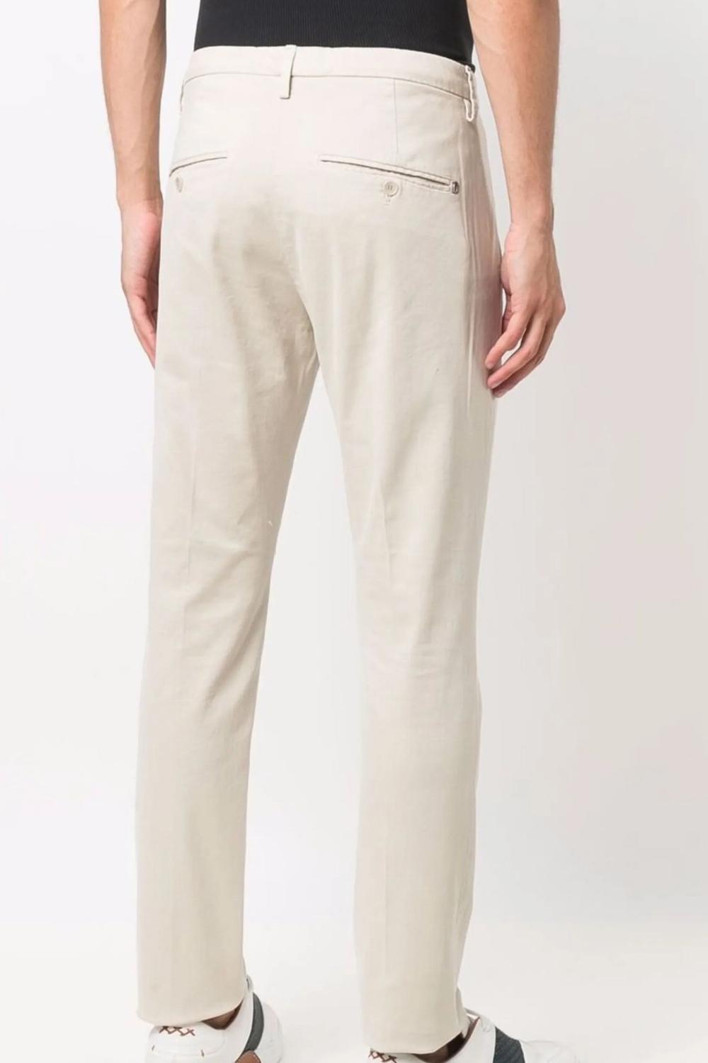 Gaubert Chino slim in raso stretch<BR/> UP235 RSE036U-PTD000 Dondup 