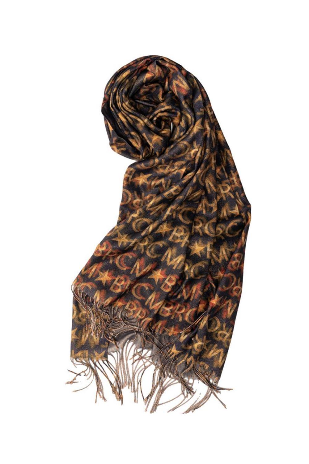 Sciarpa Logo T721 COGNAC M Brc 