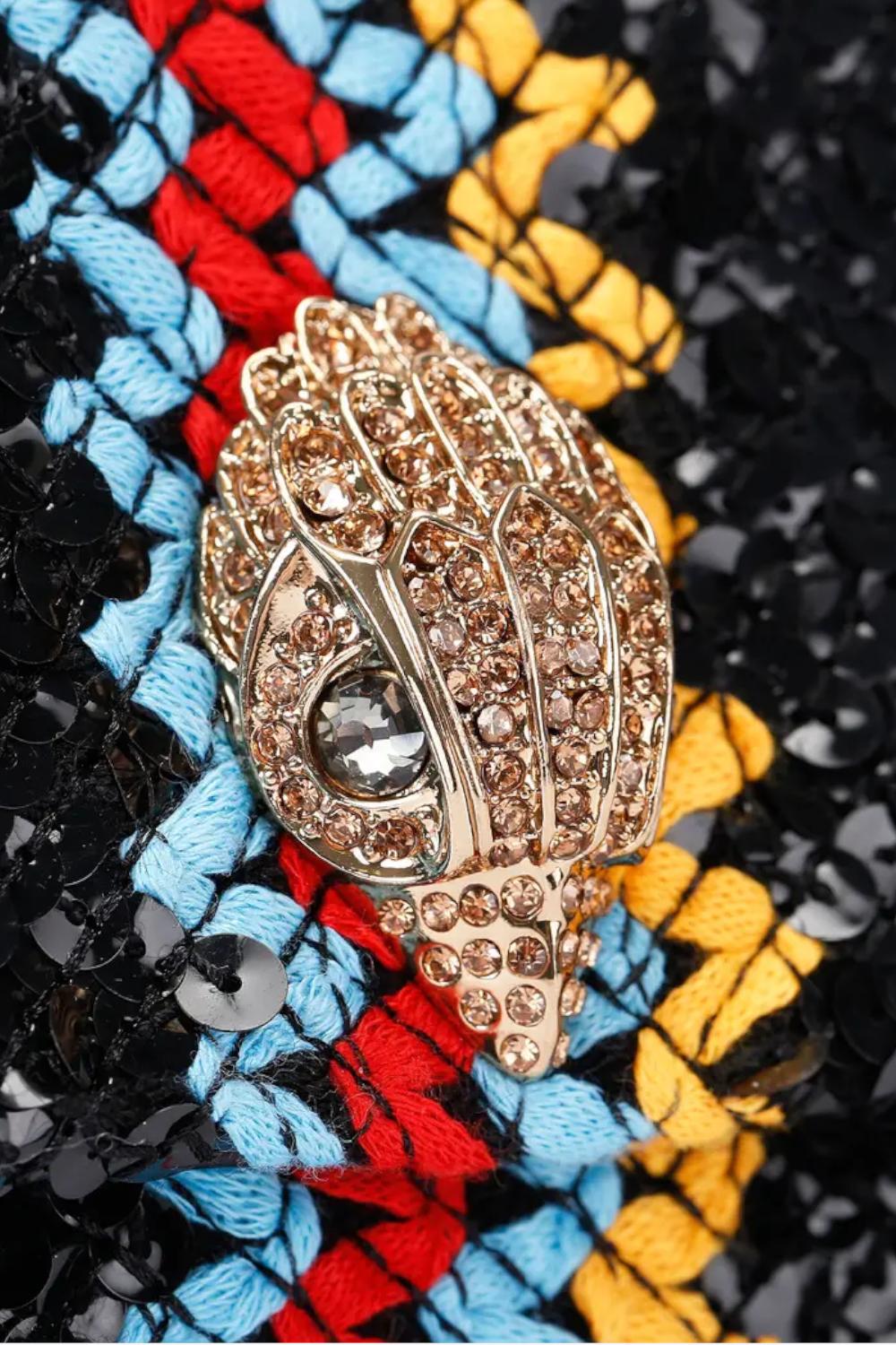 Long Kensington bag<BR/> 4372909999 BLK/OTHERS Kurt Geiger London 