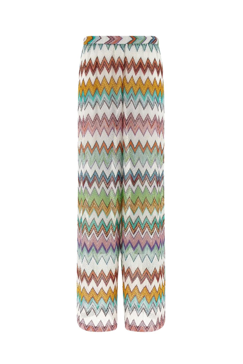 pantaloni a palazzo missoni MC25SI01 BR014KSM9X5 Missoni 