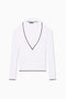 Pullover in Viscosa Riciclata con Dettaglio Intrecciato XW002242 AF10352U1003 Armani Exchange 