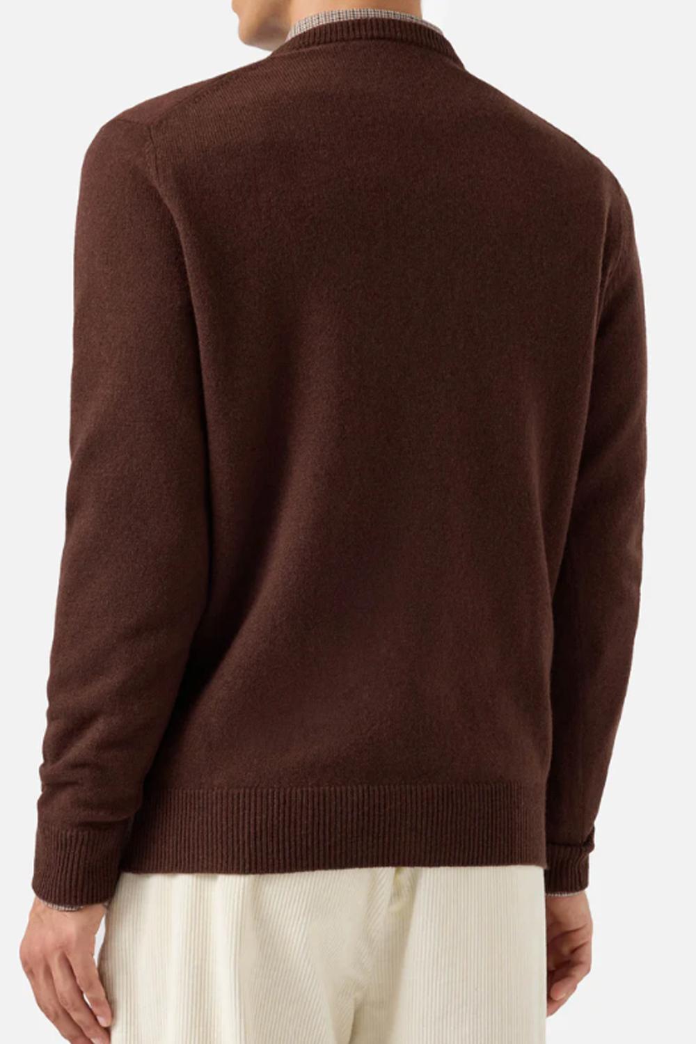 Maglione Regent in Lambswool<BR/> REGE011 /00033I Mc2 Saint Barth 