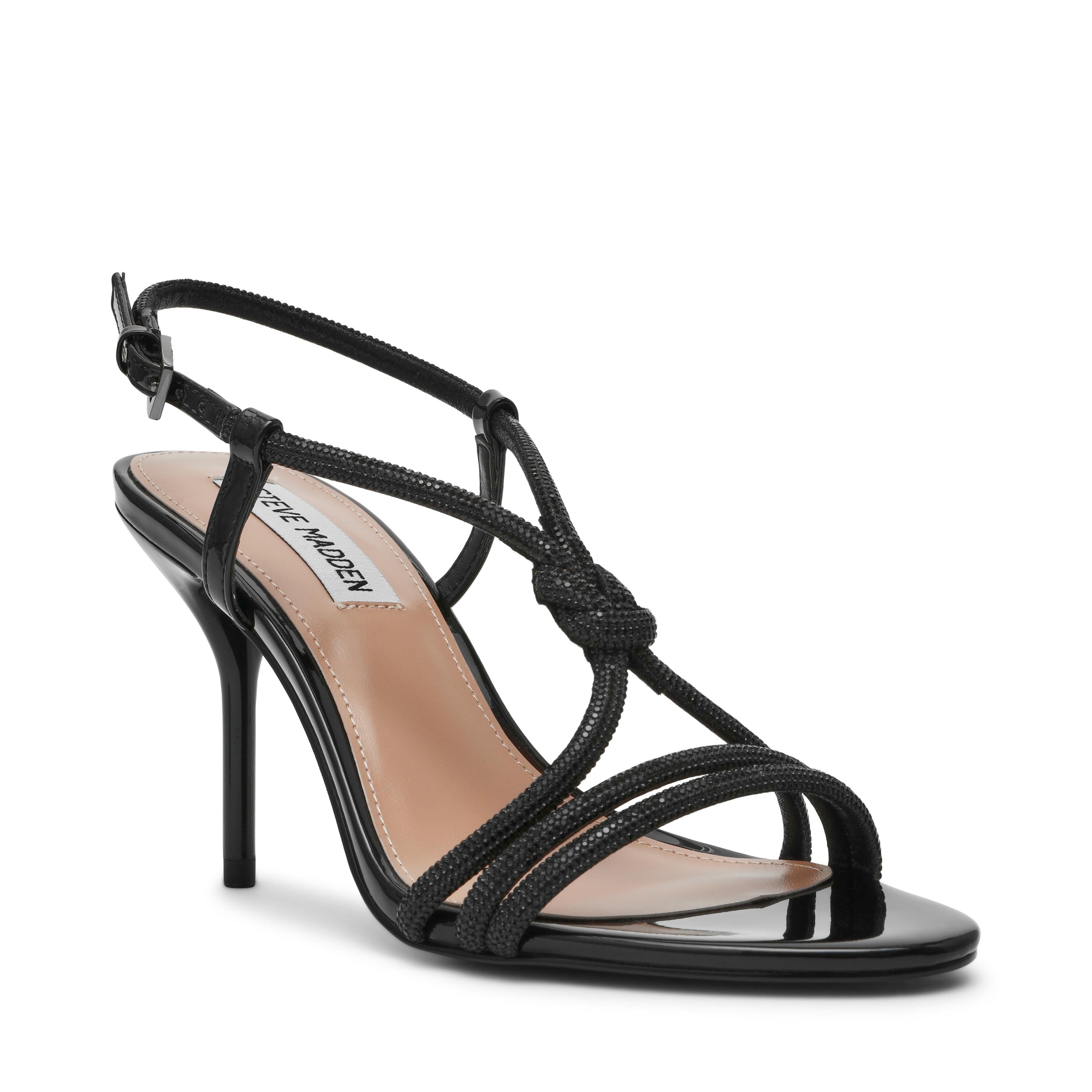 REGALE - sandalo con strass REGALE BLACK Steve Madden 