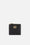 Small zip around wallet with logo plaque