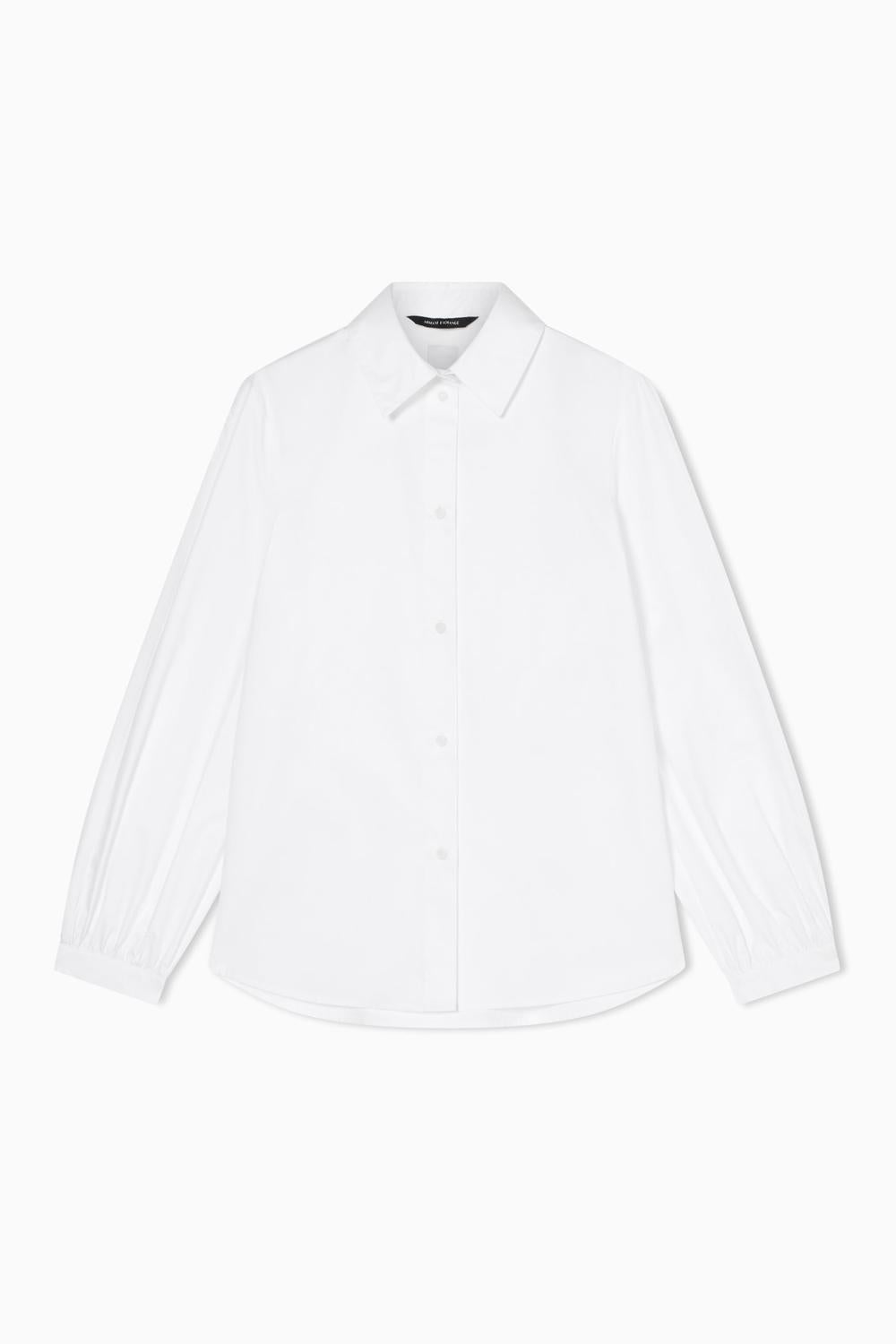 Camicia oversize in popeline di cotone biologico XW001755 AF12812U0002 Armani Exchange 