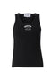 Tank top in cotone stretch con logo<BR/> 0804 32301555 Moschino Jeans 