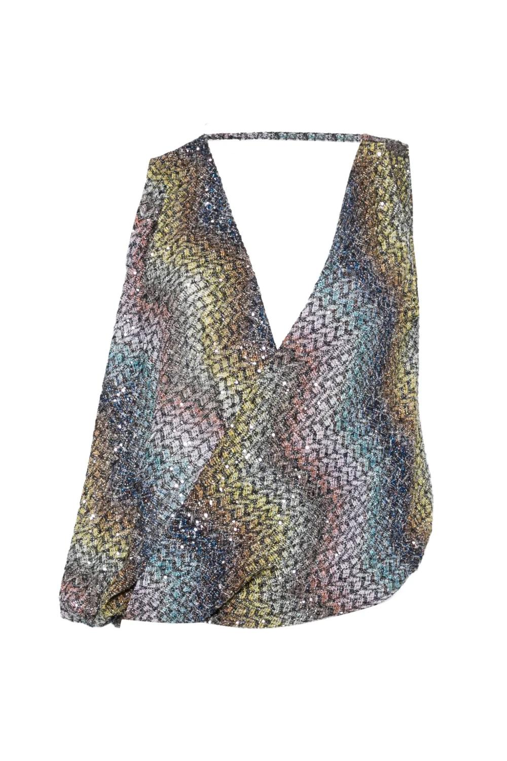 Top con paillettes DS26SK16 BC0065SMSNS Missoni 