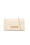 Pochette trapuntata Love Moschino con logo lettering oro e catena