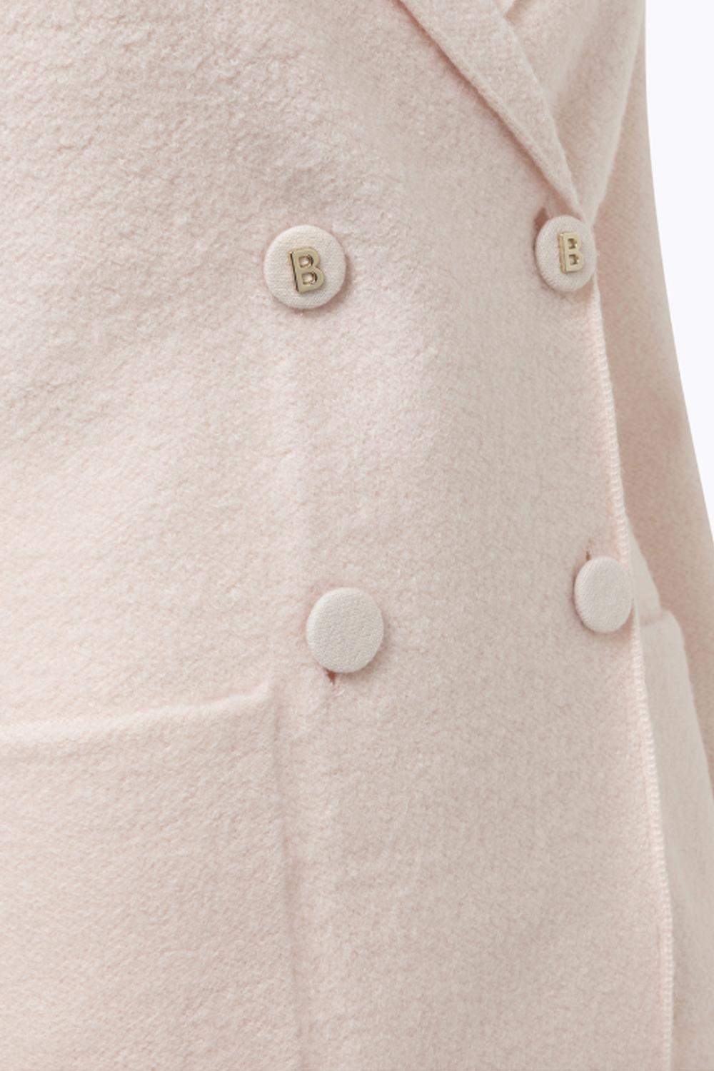 GIACCA IN MAGLIA JACQUARD CON SPILLA RIMOVIBILE RF5058 MA07RC3868 Blugirl 