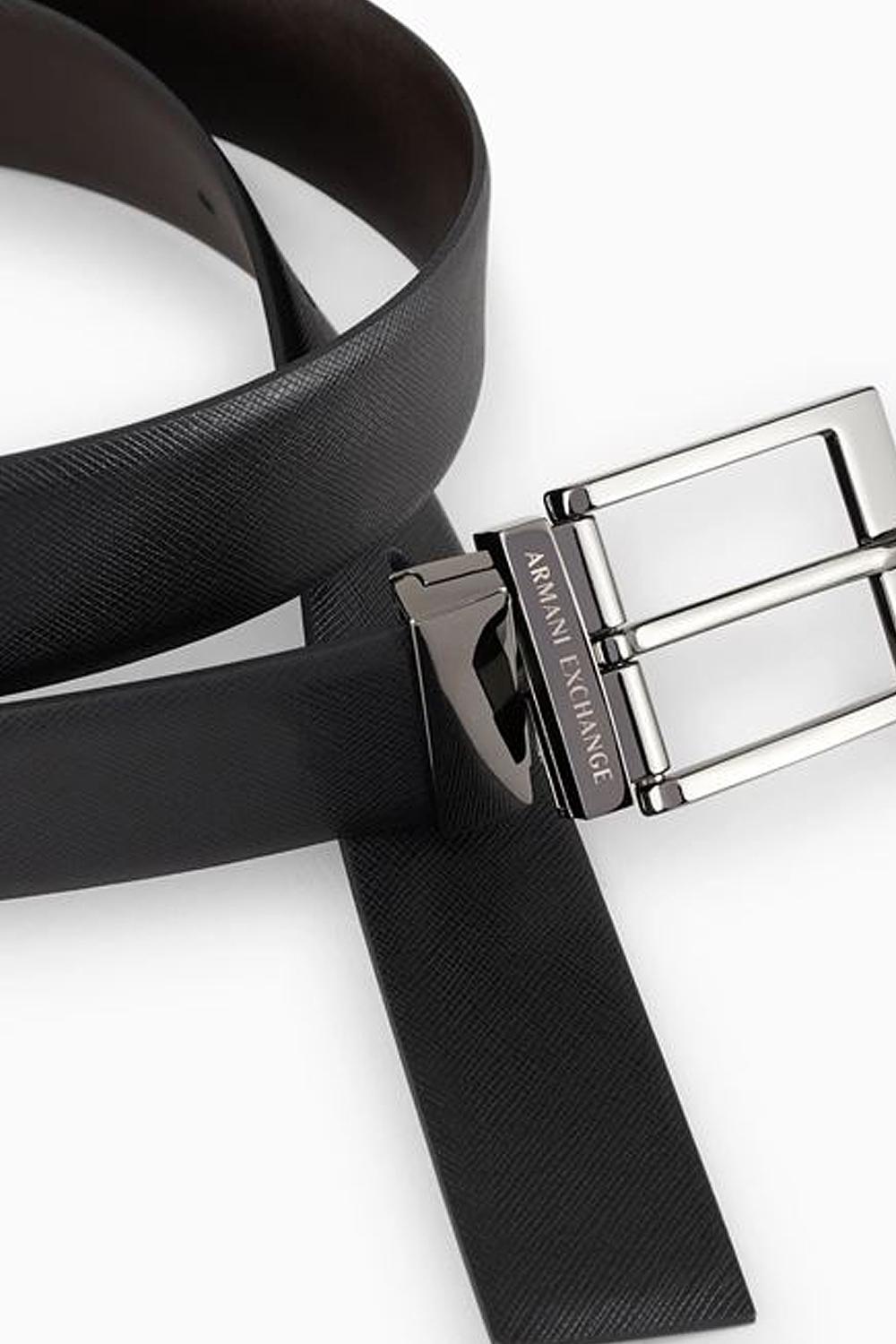 Cintura in vera pelle 951060 CC23654120 Armani Exchange 