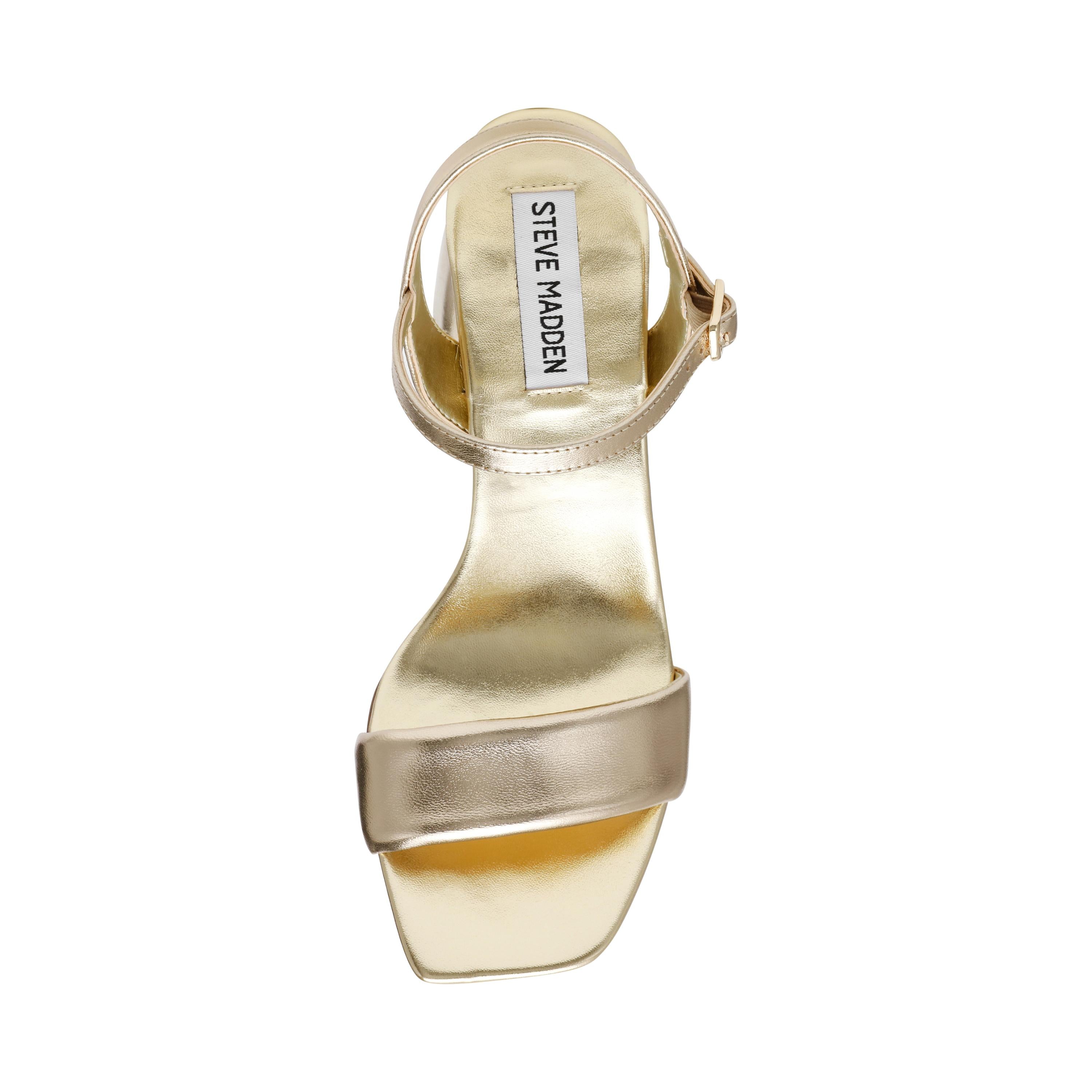  LAYNEY GOLD LEATHER Steve Madden 