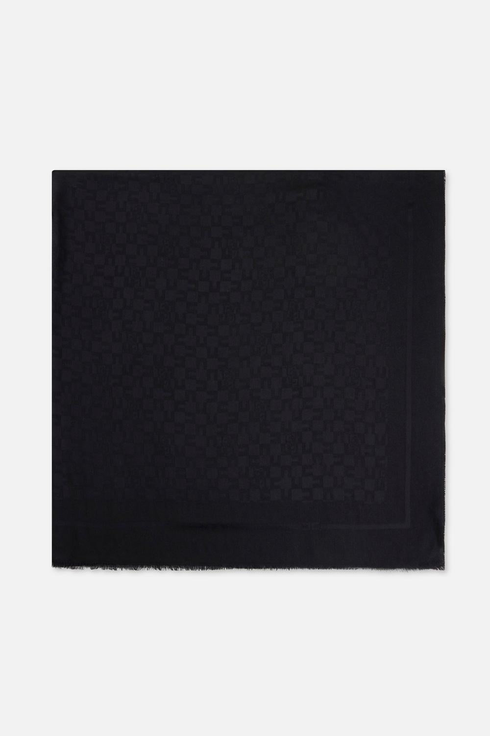 Sciarpa con pattern logo<BR/> SC10F 56E2110 Elisabetta Franchi 