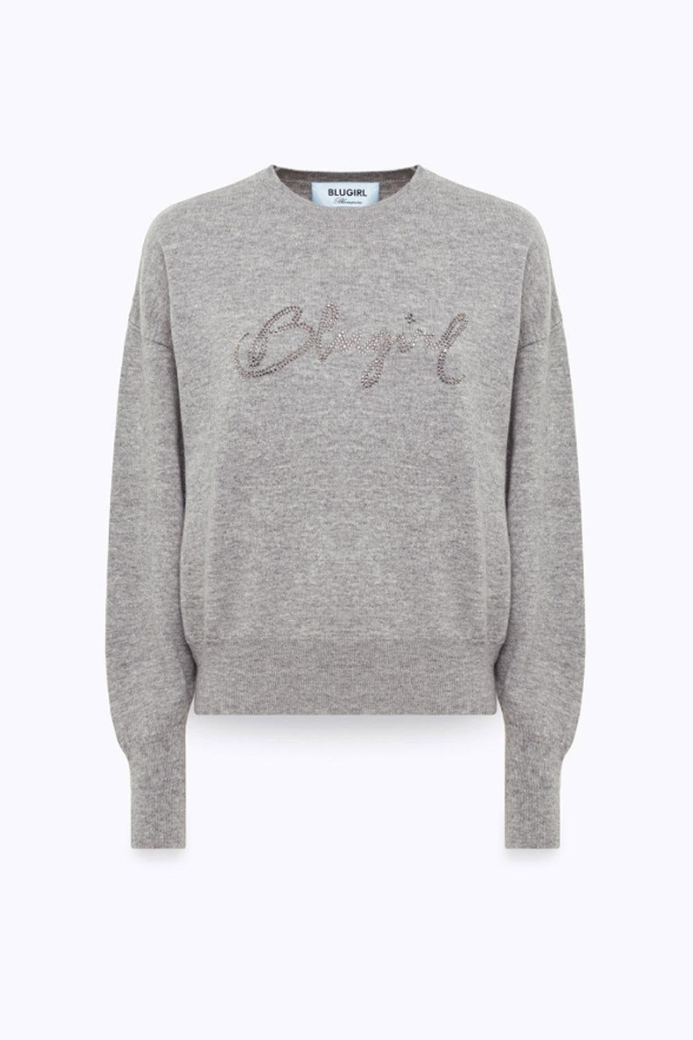 MAGLIA IN LANA E CACHEMIRE RF5246 MA38R02034 Blugirl 