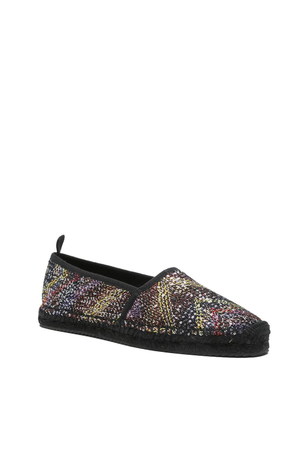 Espadrilles con paillettes MWB014 026YELLOW/BROWN Missoni 