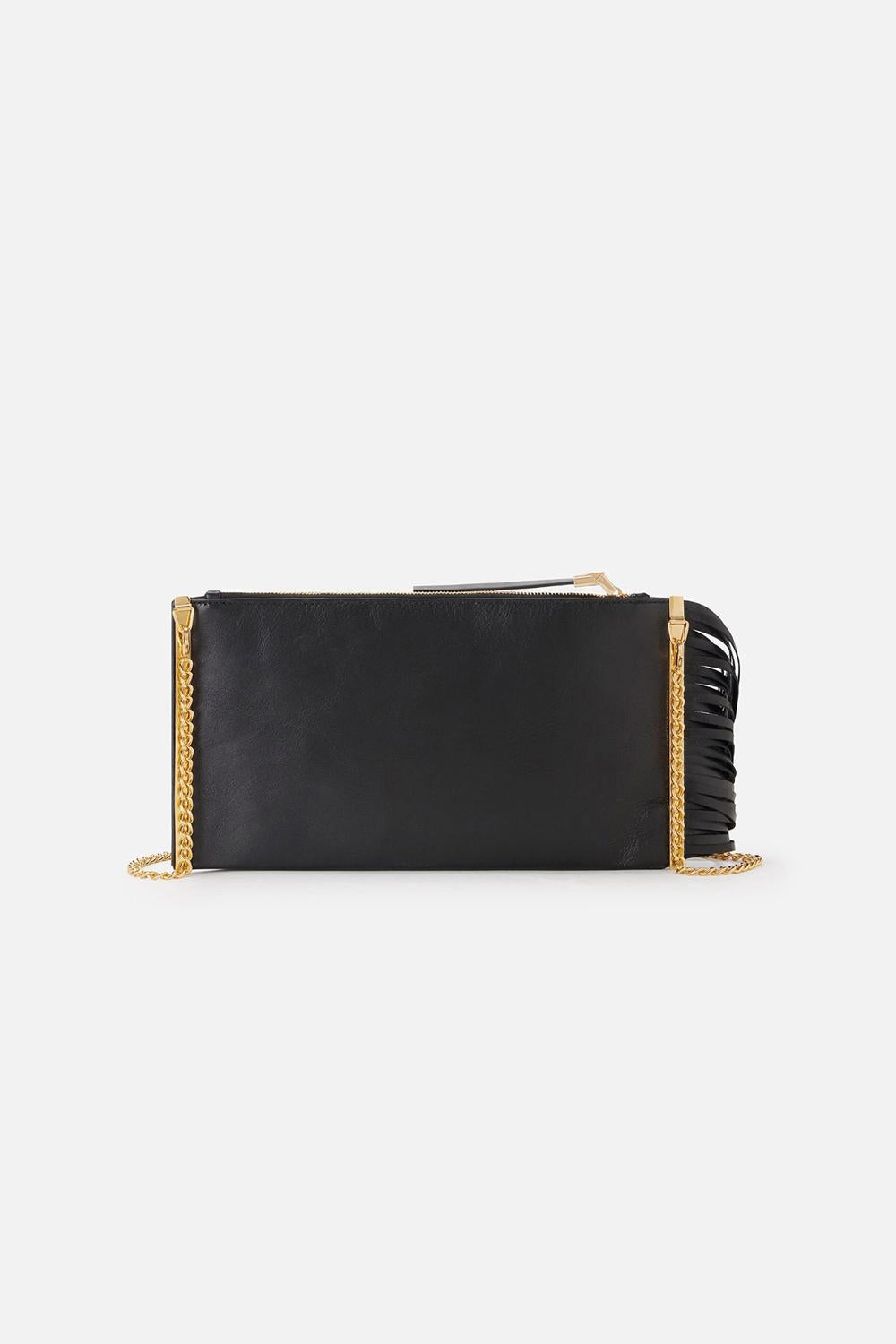 Borsa Donna Elisabetta Franchi in Pelle Nappata con Tracolla a Catena BS05N 62E2110 Elisabetta Franchi 
